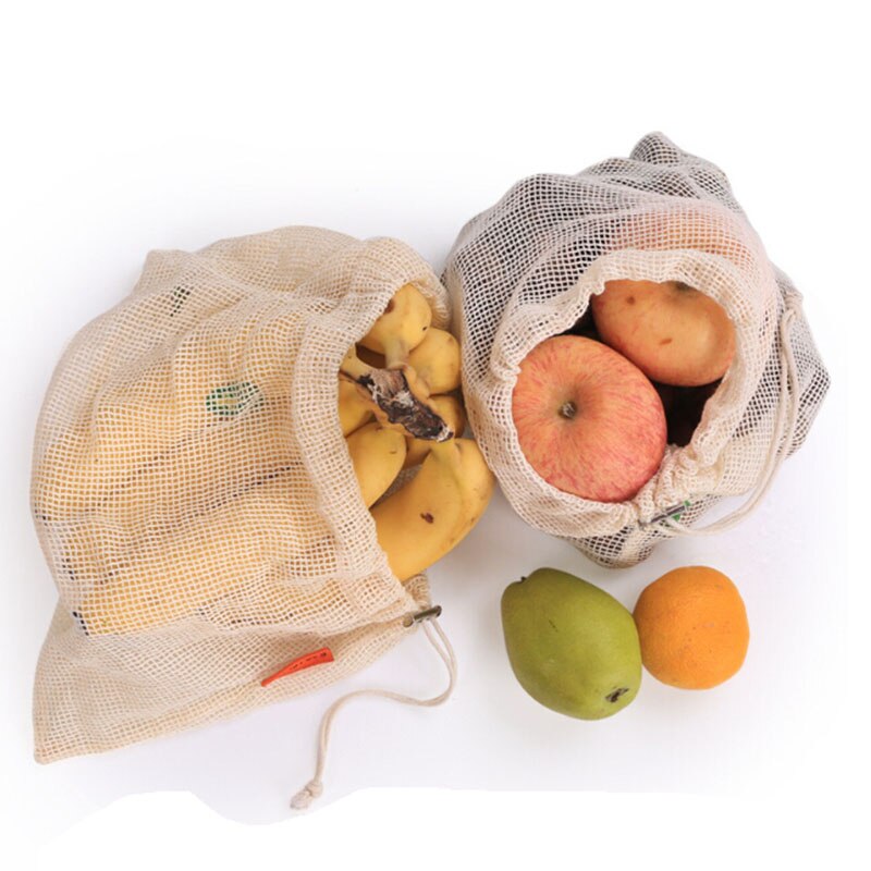 Reusable Produce Bag with Drawstring