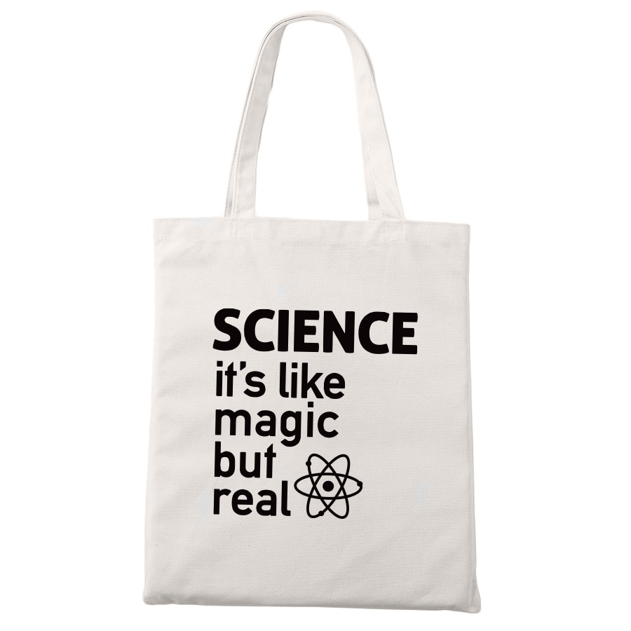 Science Designed Shopping Bag
