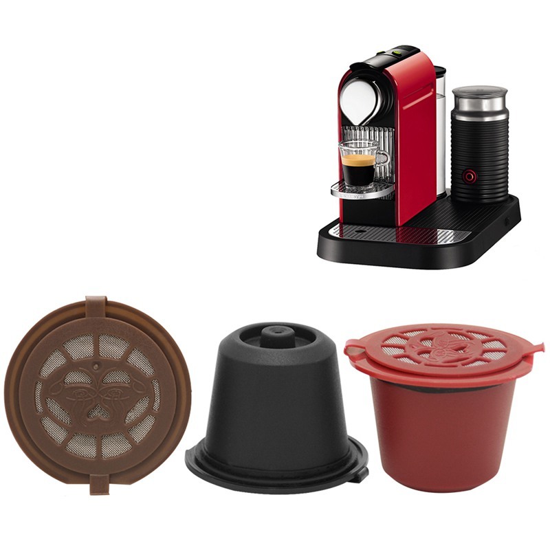 Reusable Coffee Capsules 4 Pcs Set