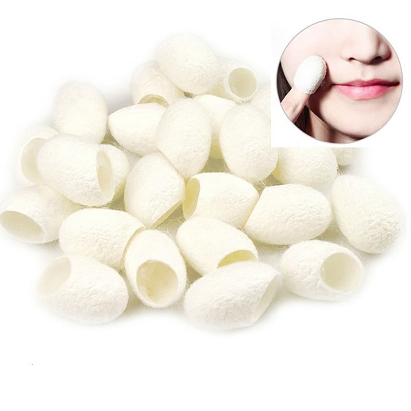 Natural Silk Cocoons Face Sponge